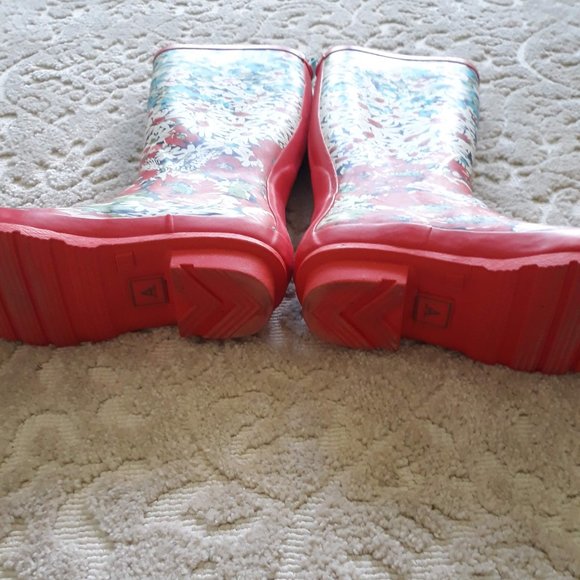 Anthropologie Colloquial Rain Boots, Pink - Picture 6 of 6